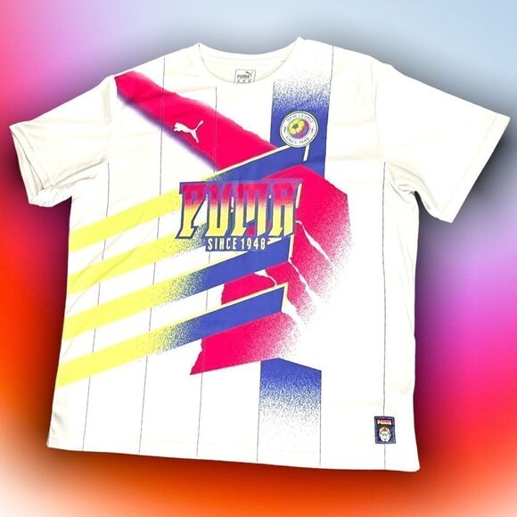 Puma Soccer Jersey Men’s XXL vintage - Picture 2 of 5